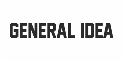 GENERAL IDEA
